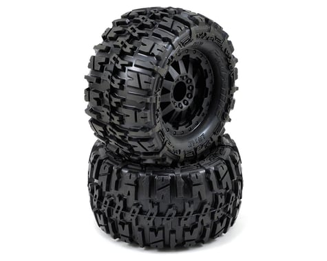 Pro-Line Trencher 2.8" Tires w/F-11 Electric Rear Wheels (2) (Black)