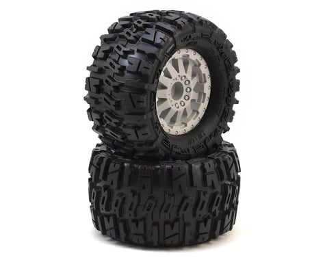 Pro-Line Trencher 2.8" Tires w/F-11 Electric Rear Wheels (2) (Grey)
