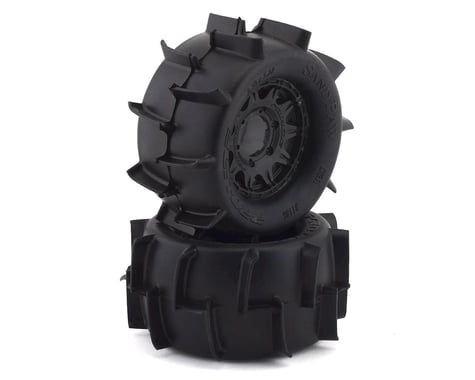 Pro-Line Sand Paw 2.8" Pre-Mounted Tires w/Raid Rear Wheels (2) (Black) (Z3)