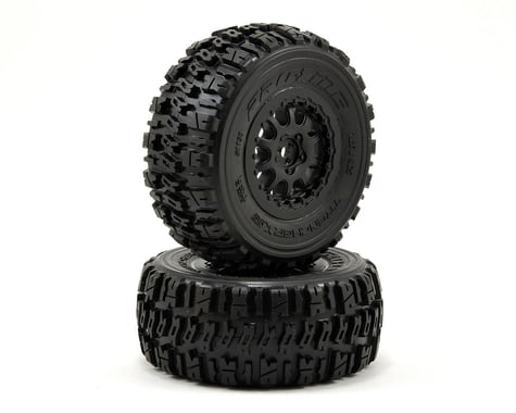 Pro-Line Trencher X SC Tires w/Renegade Wheels (2) (Slash Rear) (Black)