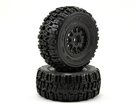 Pro-Line Trencher X SC Tires w/"ProTrac" Renegade Wheels (2) (Black)