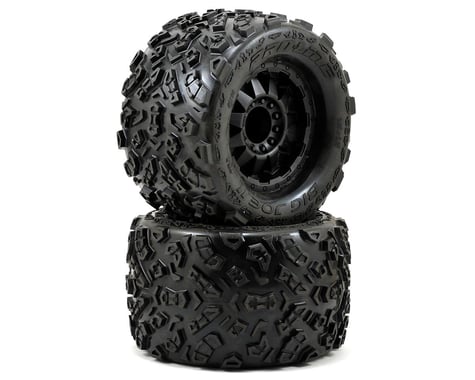 Pro-Line Big Joe 2.0 3.8" Tire w/F-11 17mm 1/2" Offset MT Wheel (2) (Black)