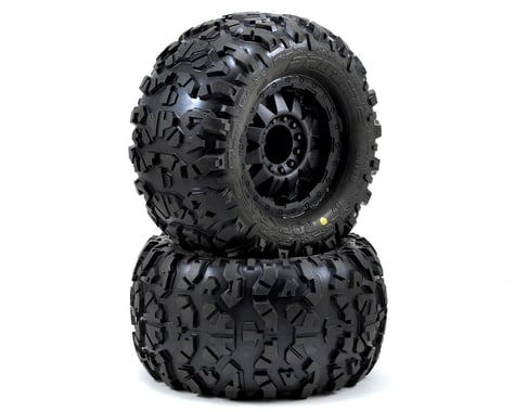 Pro-Line Rock Rage 3.8" Tire w/F-11 17mm 1/2" Offset MT Wheel (2) (Black)