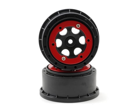 Pro-Line Epic Bead-Loc Wheels (Red/Black)