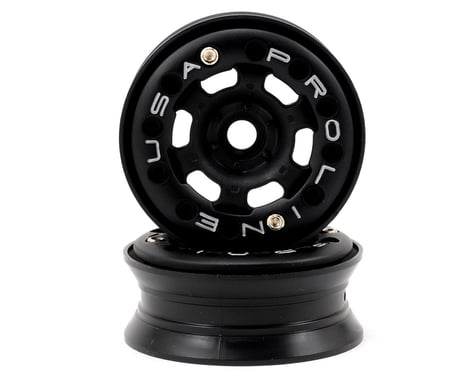 Pro-Line Titus 1.9" Bead Loc Wheel w/12mm Hex (Black/Black) (2)
