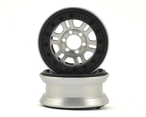 Pro-Line Pro-Forge FaultLine 1.9" Bead Loc Wheel (Silver) (2)