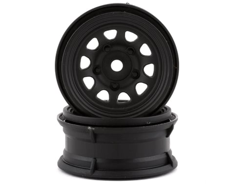 Pro-Line Keystone 1.55 Plastic Bead-Loc Wheels (Black) (2)