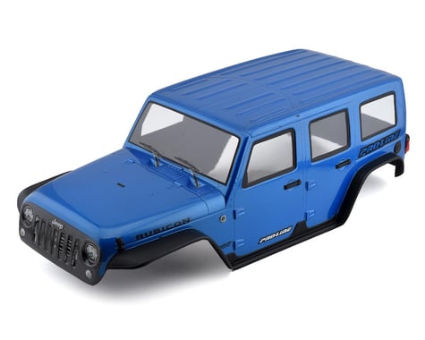 Pro-Line Jeep Wrangler Unlimited Rubicon Pre-Painted & Pre-Cut Body (Blue)