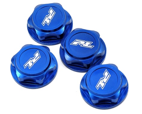 Pro-Line "Pro-Cap" 17mm Wheel Nuts (Blue) (4)
