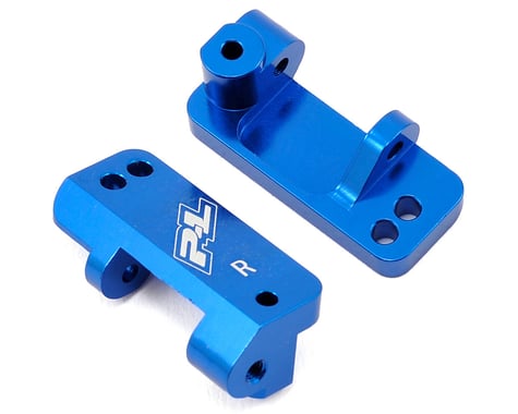 Pro-Line PRO-2 Aluminum Caster Block Set (Blue)