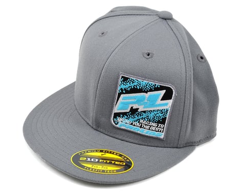 Pro-Line 2013 "Worlds" Gray Flat Bill Flexfit Hat (L/XL)
