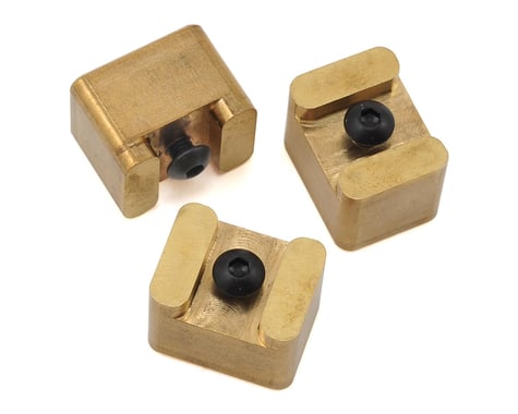 PSM Brass Ballast Weights for B44.3 Shorty Chassis (3)