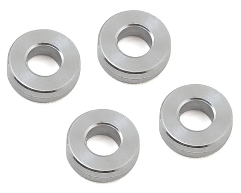 PSM RC8B3 Aluminum Anti Roll Bar Shim (Silver) (4)