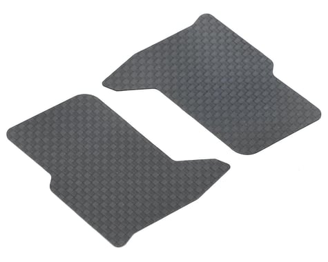 PSM 0.5mm RC8B3 Carbon SML Rear Downforce Flaps (1) (Stock Body)