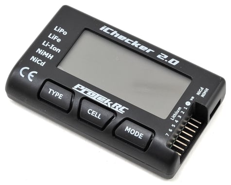 ProTek RC "iChecker 2.0" LCD Battery Checker (7S)