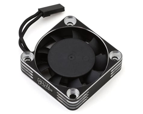 ProTek RC 40x40x10mm Aluminum High Speed HV Cooling Fan (Silver/Black)