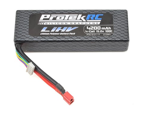 ProTek RC 4S 100C Silicon Graphene HV LCG LiPo Battery (15.2V/4200mAh)