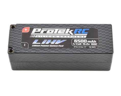 ProTek RC 4S 100C Silicon Graphene HV LiPo Battery (15.2V/6500mAh)