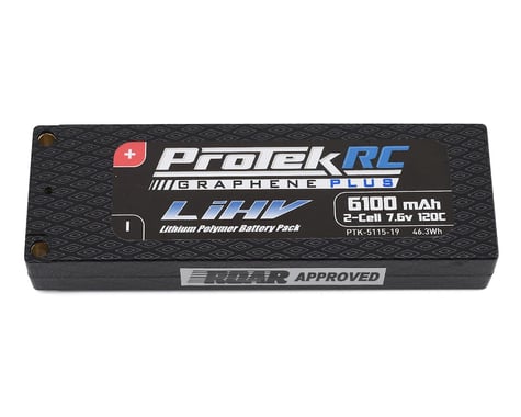 ProTek RC 2S 120C Si-Graphene + HV LCG LiPo Battery (7.6V/6100mAh)