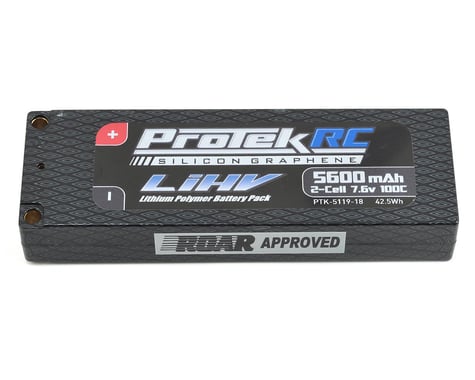 ProTek RC 2S 100C Silicon Graphene HV LCG Lipo Battery (7.6V/5600mAh)
