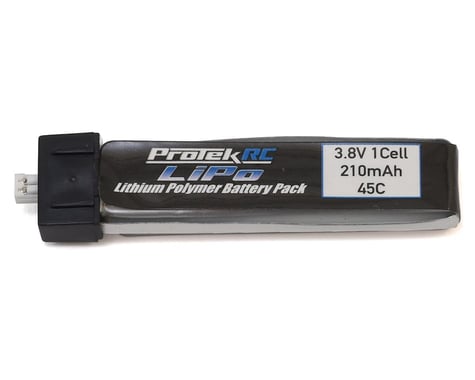ProTek RC 1S "High Volt" LiPo 45C Battery (3.8V/210mAh)