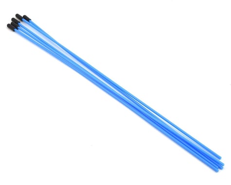 ProTek RC Antenna Tube w/Caps (Blue) (5)