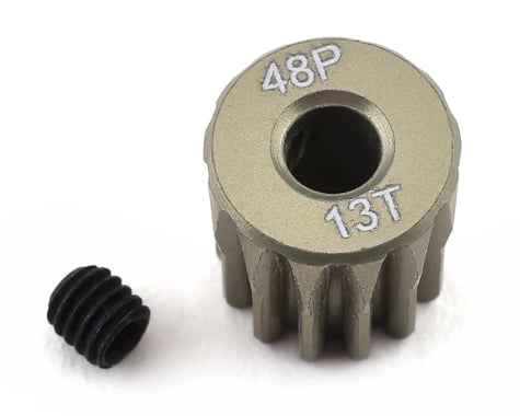ProTek RC 48P Lightweight Hard Anodized Aluminum Pinion Gear (3.17mm Bore) (13T)