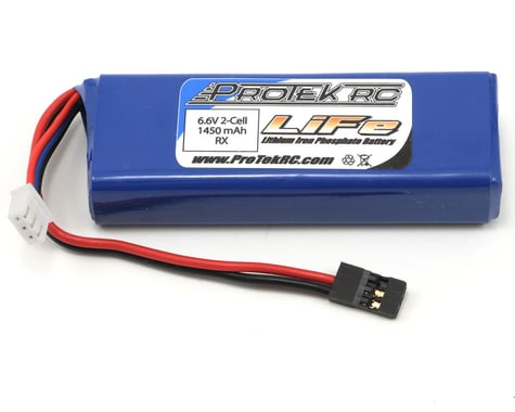 ProTek RC LiFe Flat Receiver Battery Pack (6.6V/1450mAh) (w/Balancer Plug)