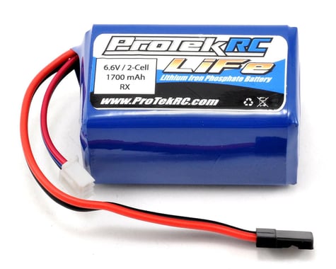 ProTek RC LiFe Hump Receiver Battery Pack (6.6V/1700mAh) (w/Balancer Plug)