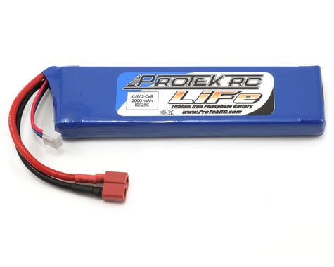 ProTek RC LiFe 25C Stick Receiver Battery Pack (6.6V/2000mAh)