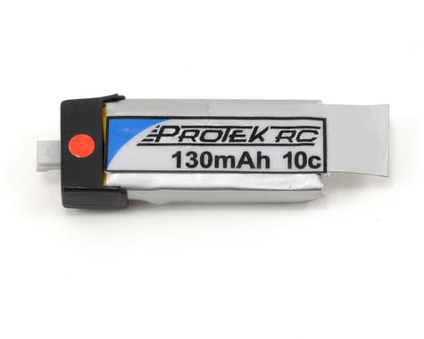 ProTek RC 1S Li-Poly Micro Heli/Airplane 10C Battery Pack (3.7V/130mAh)