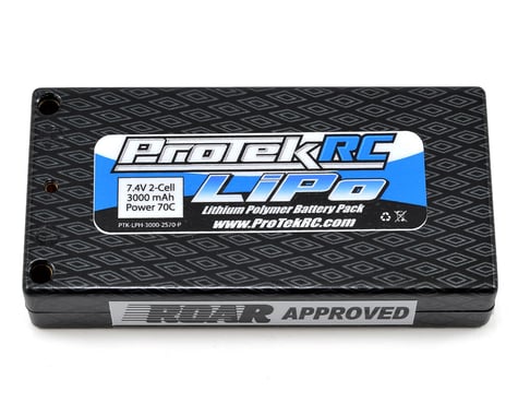 ProTek RC 2S "Supreme Power" Li-Poly 70C Pan Car Battery Pack (7.4V/3000mAh)