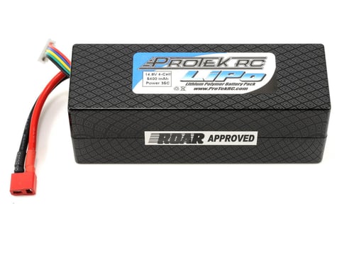 ProTek RC 4S "Supreme Power" Li-Poly 35C Hard Case Battery Pack (14.8V/5400mAh) (ROAR Approved)