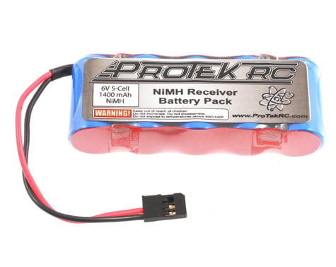 ProTek RC 5-Cell 6.0V NiMH Stick Receiver Pack (1400mAh)