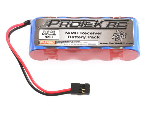 ProTek RC 5-Cell 6.0V NiMH Stick Receiver Pack (1600mAh)