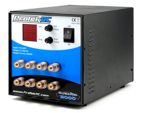 ProTek RC "Super Pro 2000" Four Output World Edition Power Supply (30V/80A/2000W)