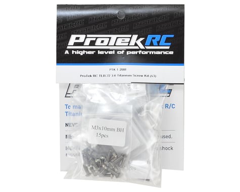ProTek RC TLR 22 3.0 Titanium Screw Kit (63)