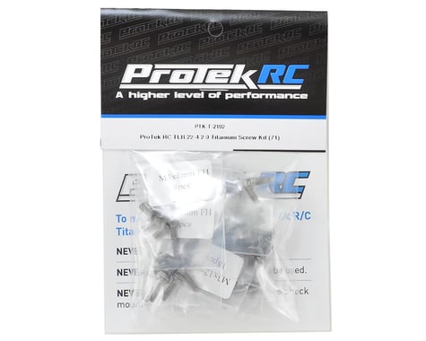 ProTek RC TLR 22-4 2.0 Titanium Screw Kit (71)