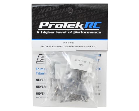 ProTek RC Associated B6 & B6D Titanium Screw Kit (97)
