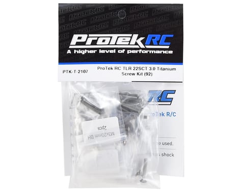 ProTek RC TLR 22SCT 3.0 Titanium Screw Kit (92)