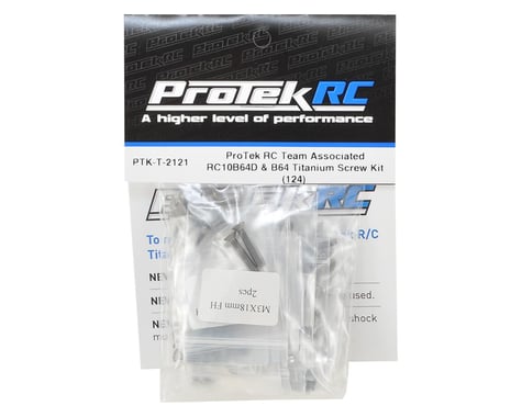 ProTek RC B64D & B64 Titanium Screw Kit (124)