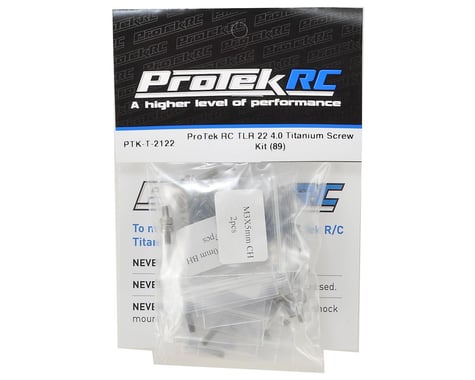 ProTek RC TLR 22 4.0 Titanium Screw Kit (89)