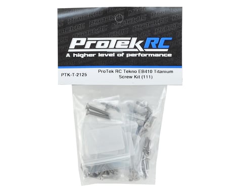 ProTek RC Tekno EB410 Titanium Screw Kit (111)
