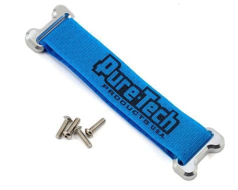 Pure-Tech Xtreme 4" Aluminum Block Strap (Blue)