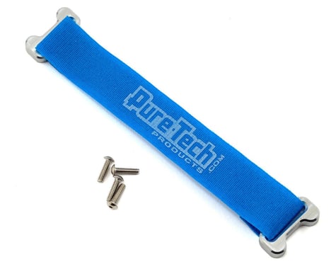 Pure-Tech Xtreme 6" Aluminum Block Strap (Blue)