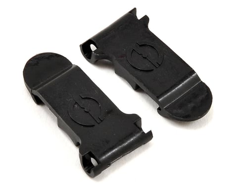 Random Heli 9.0mm Skid Clamp Latch (Black) (2)