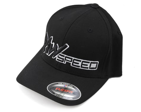 Raw Speed RC Black "Curved Bill" FlexFit Cap