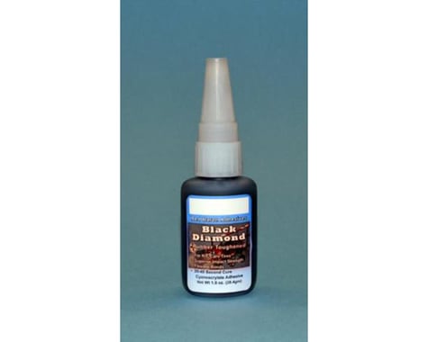 Red Baron Adhesives Black Diamond Rubber Toughened RC Tire Glue (1oz)