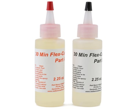 Red Baron Adhesives Flex-Cure Epoxy Set (30 Minutes) (4.5oz)