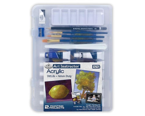 Royal Brush Manufacturing AIS-ACR3103 Small Acrylic Clearview